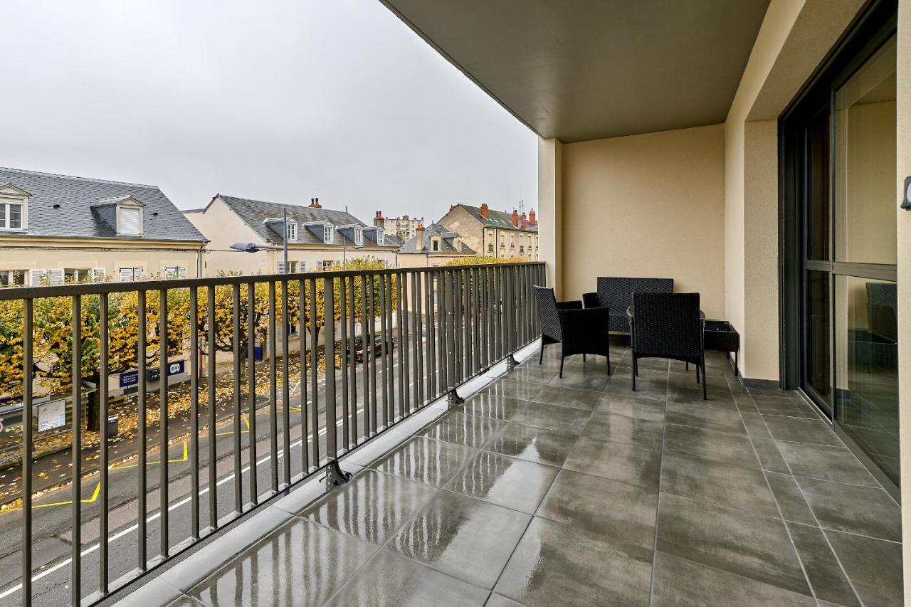 Le Manou, Appartement Neuf Avec Terrasse, Parking Sous-Terrain & Ascenseur By Primo C0Nciergerie Nevers Bagian luar foto