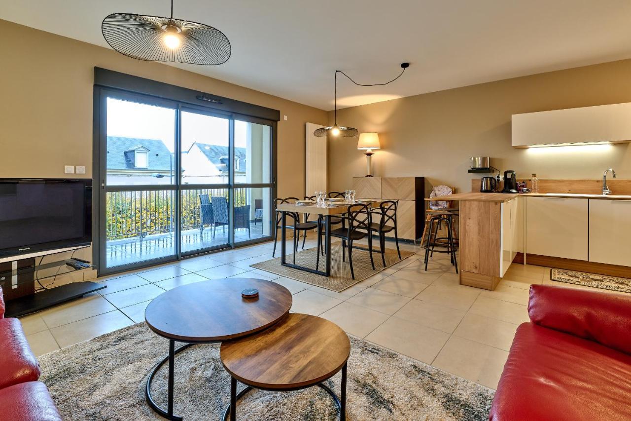 Le Manou, Appartement Neuf Avec Terrasse, Parking Sous-Terrain & Ascenseur By Primo C0Nciergerie Nevers Bagian luar foto